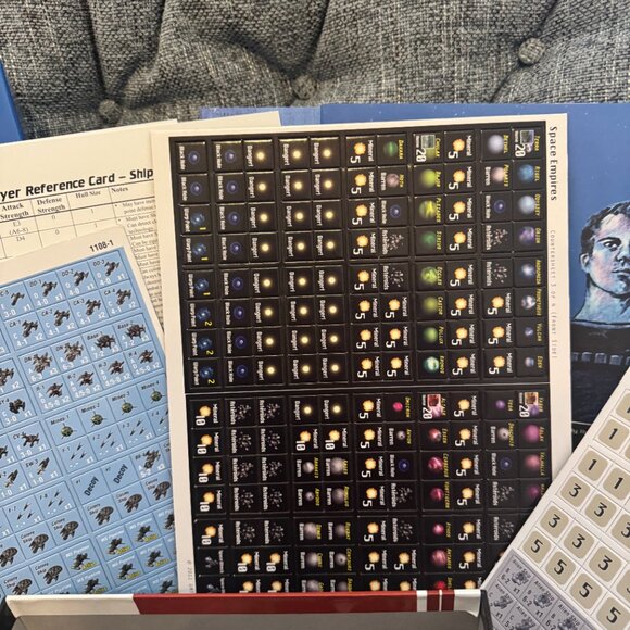 Space Empires 4X (open, unpunched) GMT Games 1108-20 - Picture 12 of 16